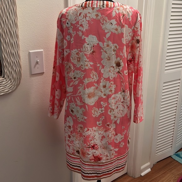 Misslook v-neck floral tunic - Picture 4 of 7